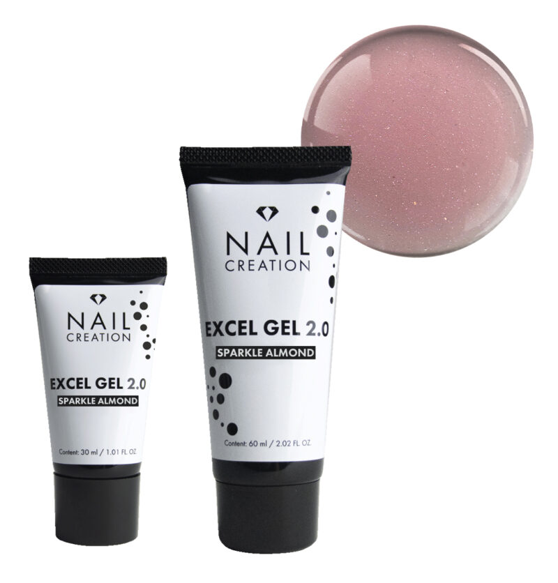 Acrygel Sparkle Almond 30ml