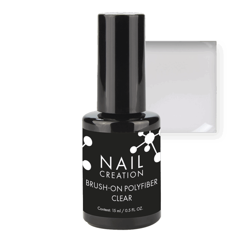 Brush on Builder Polyfiber Gel Clear 15 ml