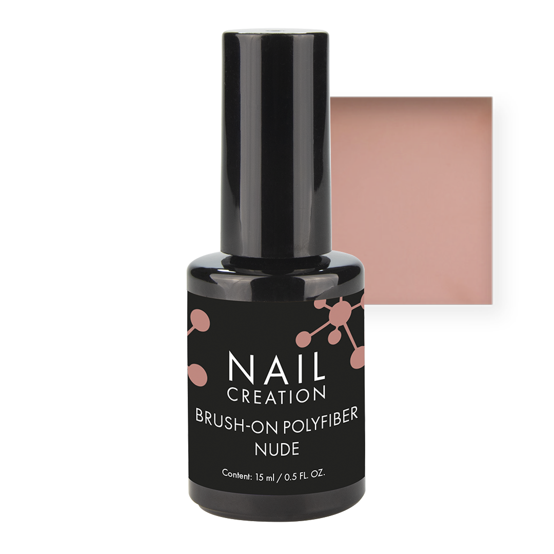 Brush on Builder Gel Polyfiber Nude 15 ml