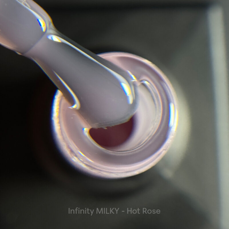 Infinity Ημιμόνιμο Βερνίκι Hot Rose 10ml - Image 2