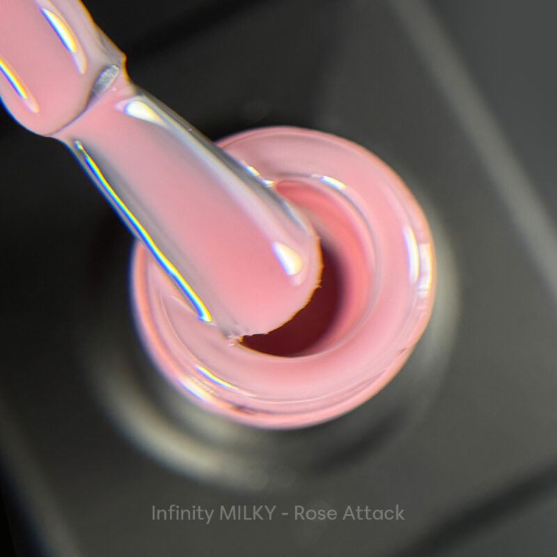 Infinity Ημιμόνιμο Βερνίκι Rose Attack 10ml - Image 2