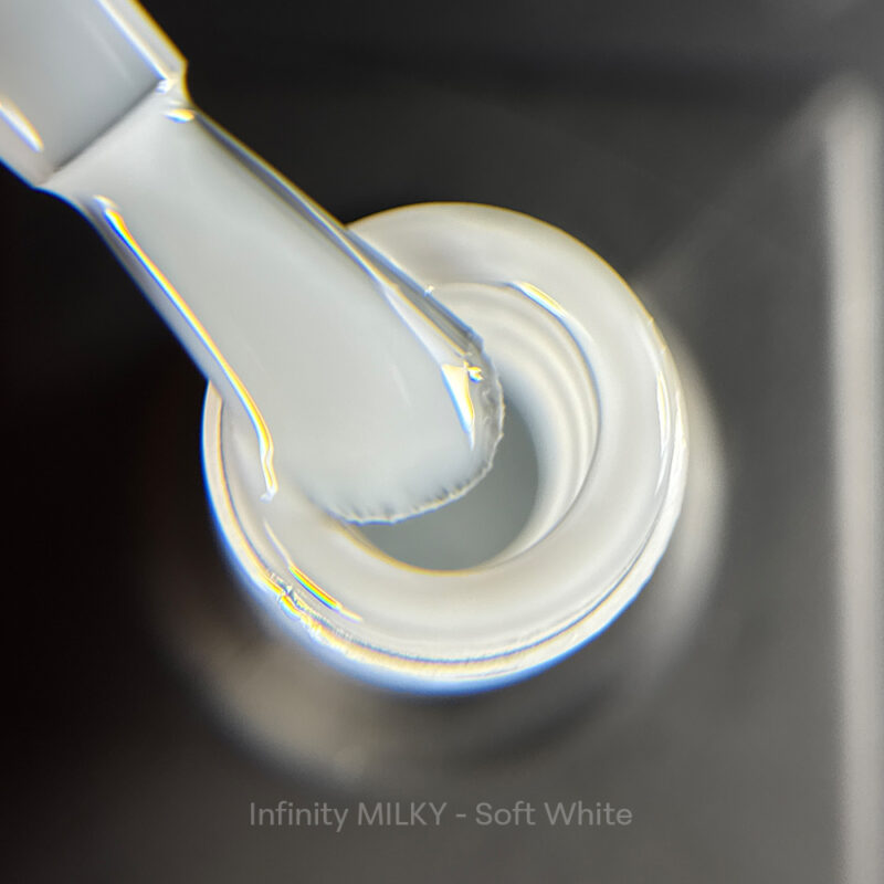 Infinity Ημιμόνιμο Βερνίκι Soft White 10ml - Image 2