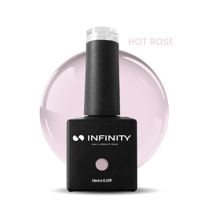 Infinity Ημιμόνιμο Βερνίκι Hot Rose 10ml
