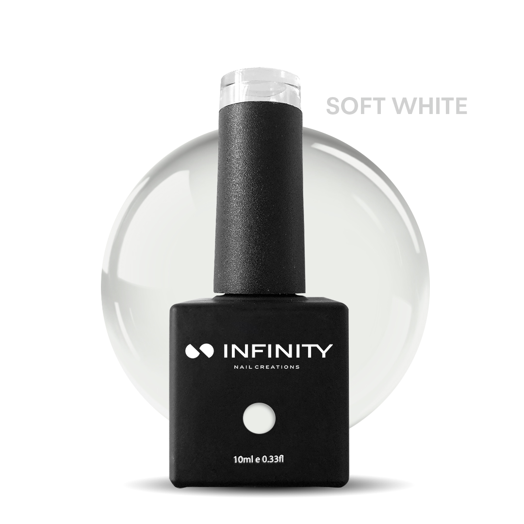 Infinity Ημιμόνιμο Βερνίκι Soft White 10ml