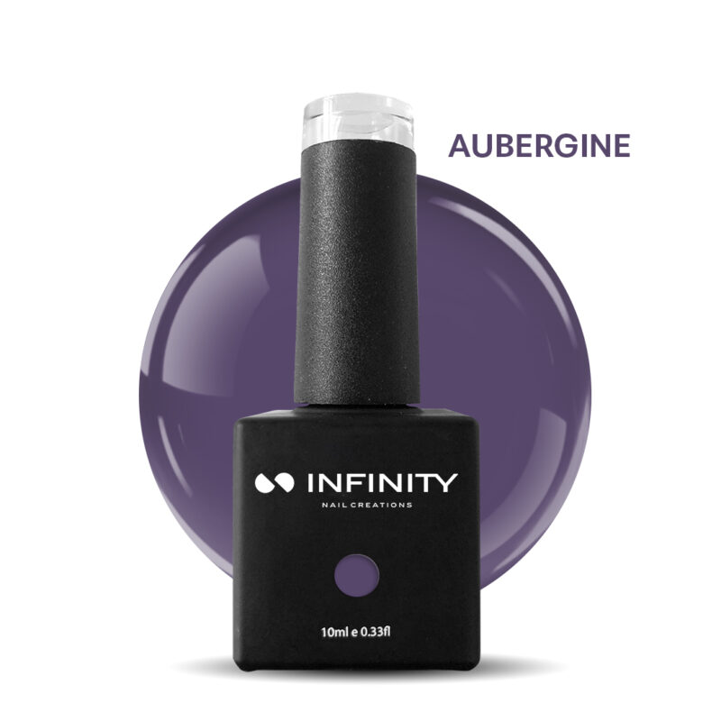 Infinity Ημιμόνιμο Βερνίκι Aubergine 10ml