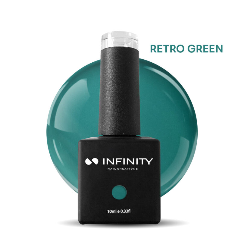 Infinity Ημιμόνιμο Βερνίκι Retro Green 10ml