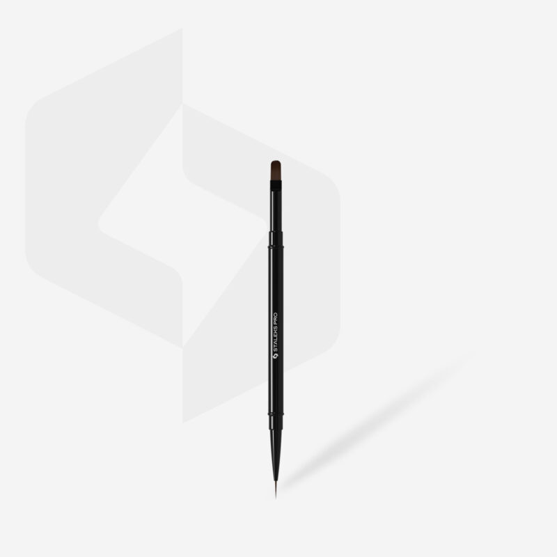 Πινέλο Gel Διπλής Όψης Staleks EXPERT 10mm/11mm - NBE-03/06 - Image 2