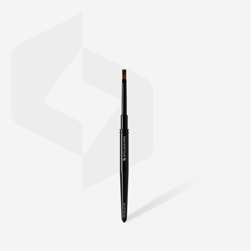 Πινέλο Gel Staleks Expert Ίσιο 6mm/10mm - NBE-08 - Image 2