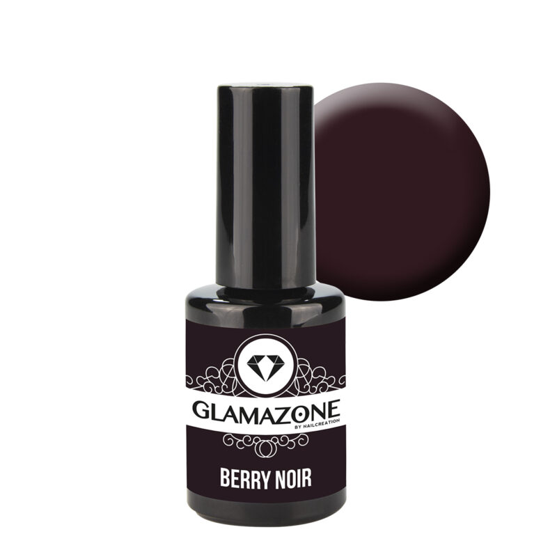 Glamazone Ημιμόνιμο Βερνίκι Berry Noir 15 ml