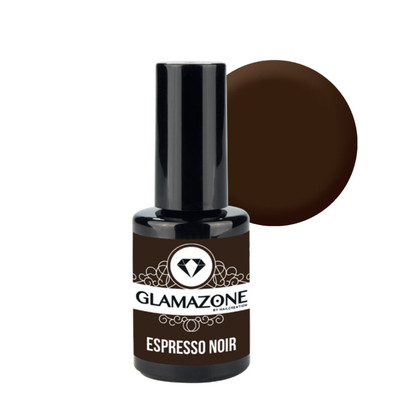 Glamazone Ημιμόνιμο Βερνίκι Espresso Noir 15 ml