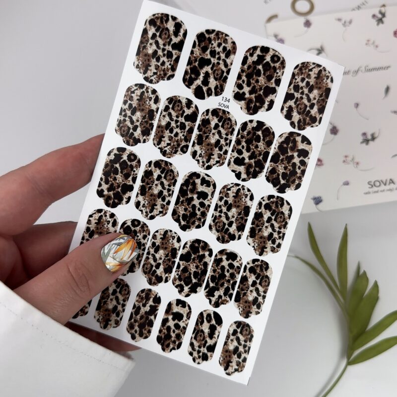 Αυτοκόλλητα Νυχιού Wraps Mani Sova 134