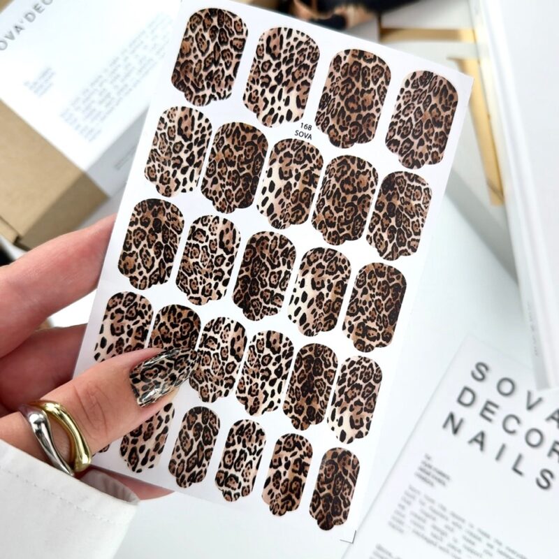 Αυτοκόλλητα Νυχιού Wraps Mani Sova 168