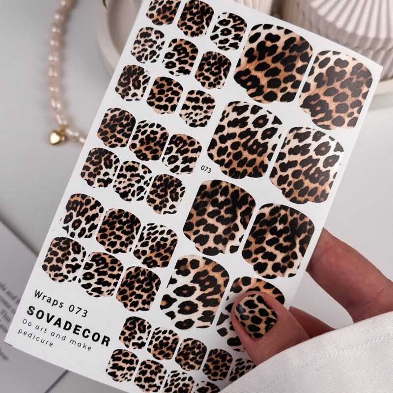 Αυτοκόλλητα Νυχιού Wraps Pedi Sova 073