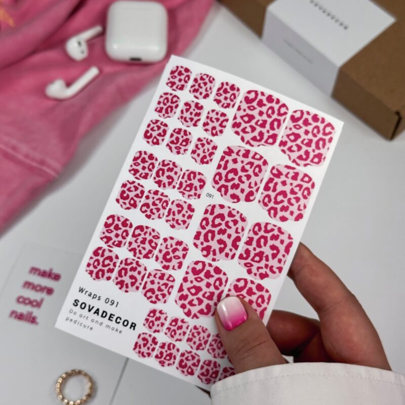 Αυτοκόλλητα Νυχιού Wraps Pedi Sova 091