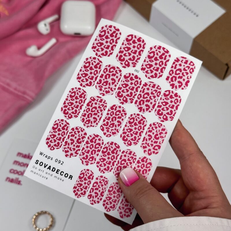 Αυτοκόλλητα Νυχιού Wraps Mani Sova - 092