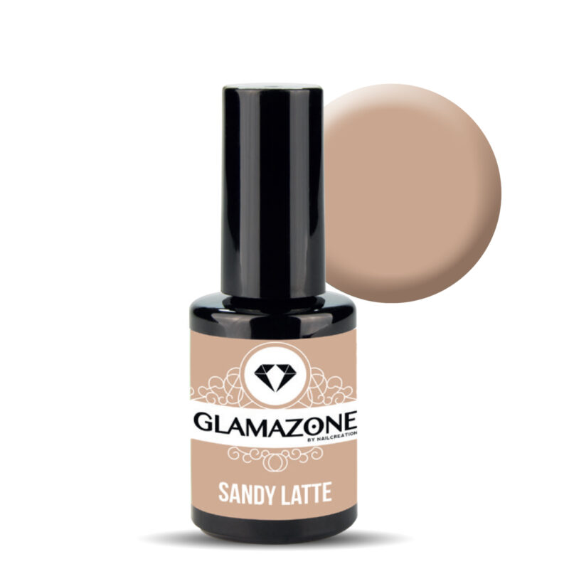 Glamazone Ημιμόνιμο Βερνίκι Sandy Latte 15 ml