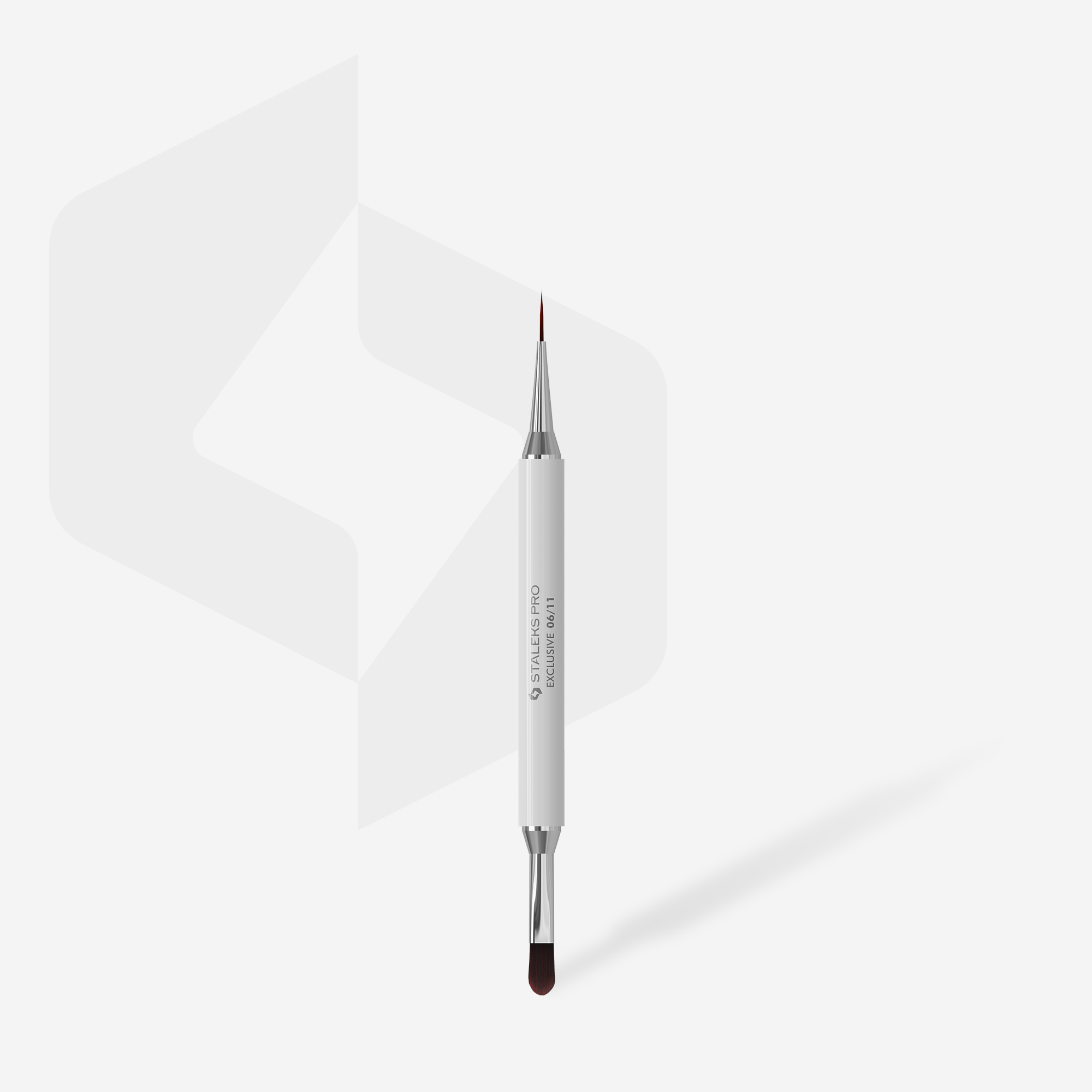 Πινέλο Gel Διπλής Όψης Staleks Exclusive 11mm/12mm – NBX-06/11 - Image 2