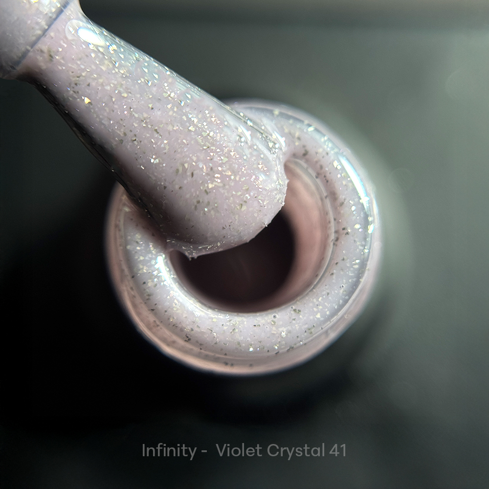 Infinity Ημιμόνιμο Violet Crystal 41 Βερνίκι 10ml - Image 2