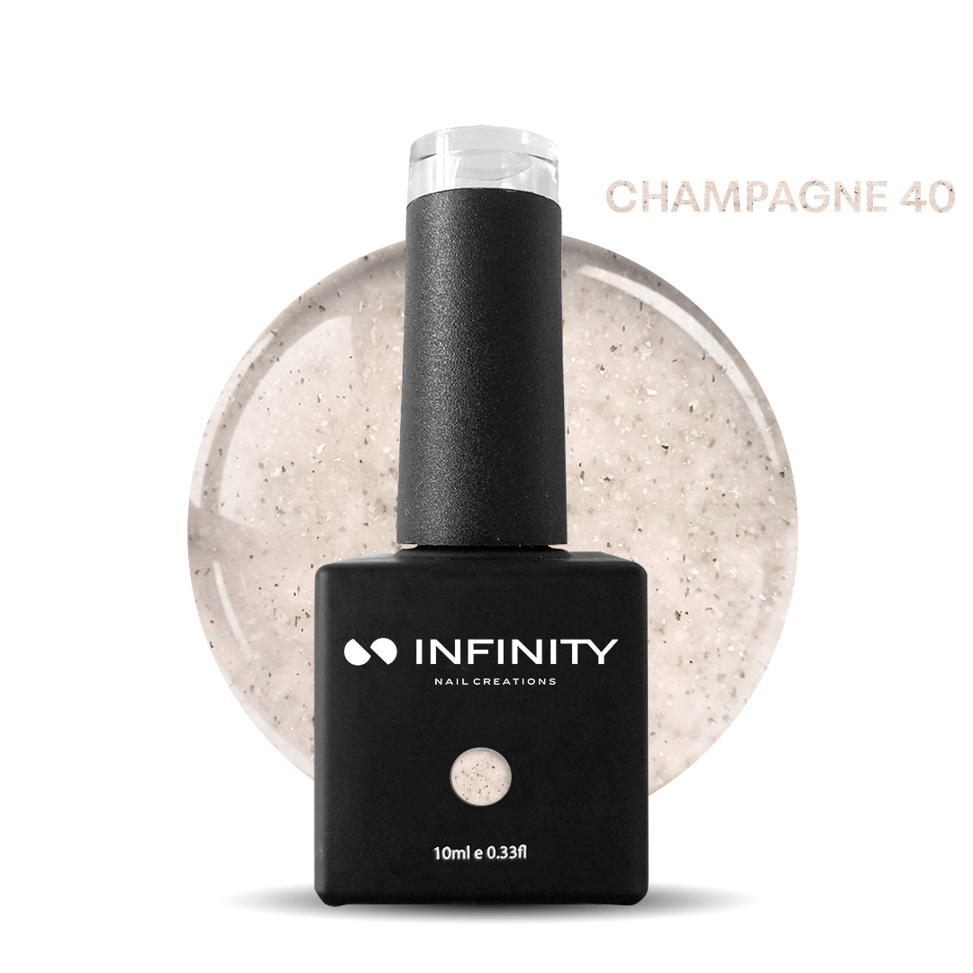Infinity Ημιμόνιμο Champagne 40 Βερνίκι 10ml