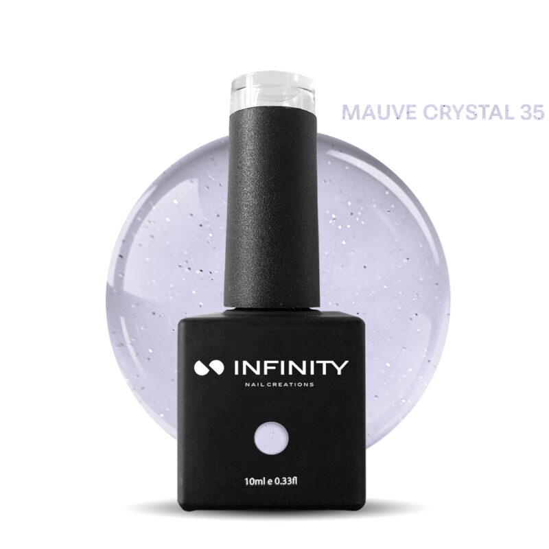 Infinity Ημιμόνιμο Mauve Crystal 35 Βερνίκι 10ml