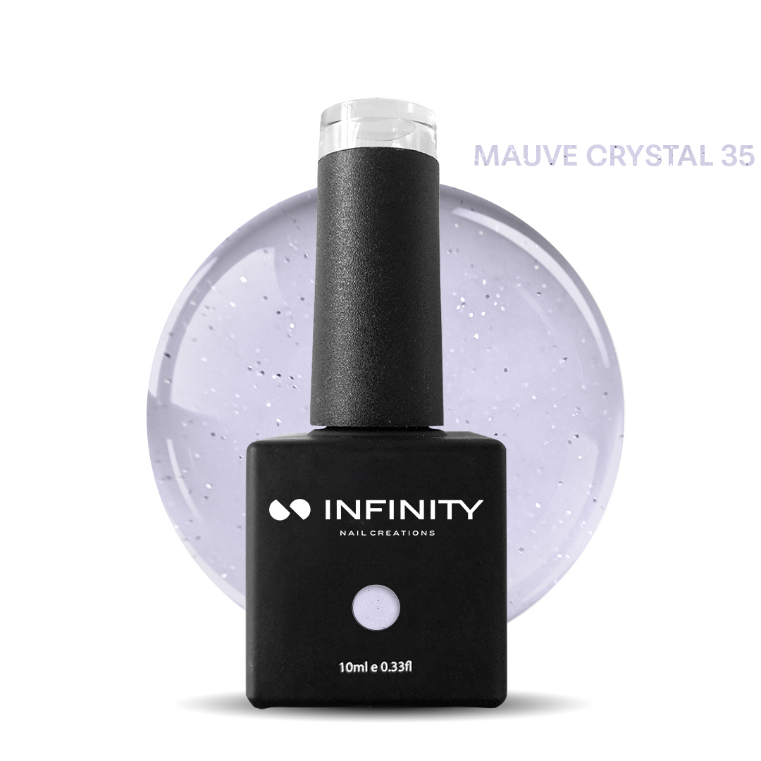 Infinity Ημιμόνιμο Mauve Crystal 35 Βερνίκι 10ml