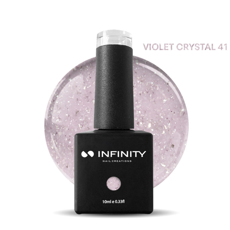 Infinity Ημιμόνιμο  Violet Crystal 41 Βερνίκι 10ml