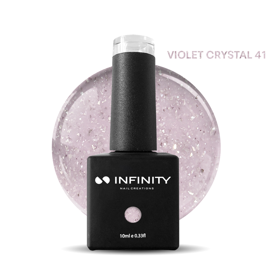 Infinity Ημιμόνιμο Violet Crystal 41 Βερνίκι 10ml