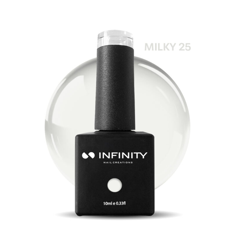 Infinity Ημιμόνιμο  Milky 25 Βερνίκι 10ml