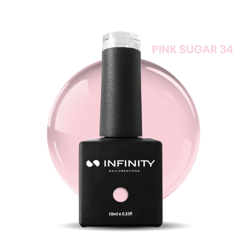 Infinity Ημιμόνιμο Pink Sugar 34 Βερνίκι 10ml