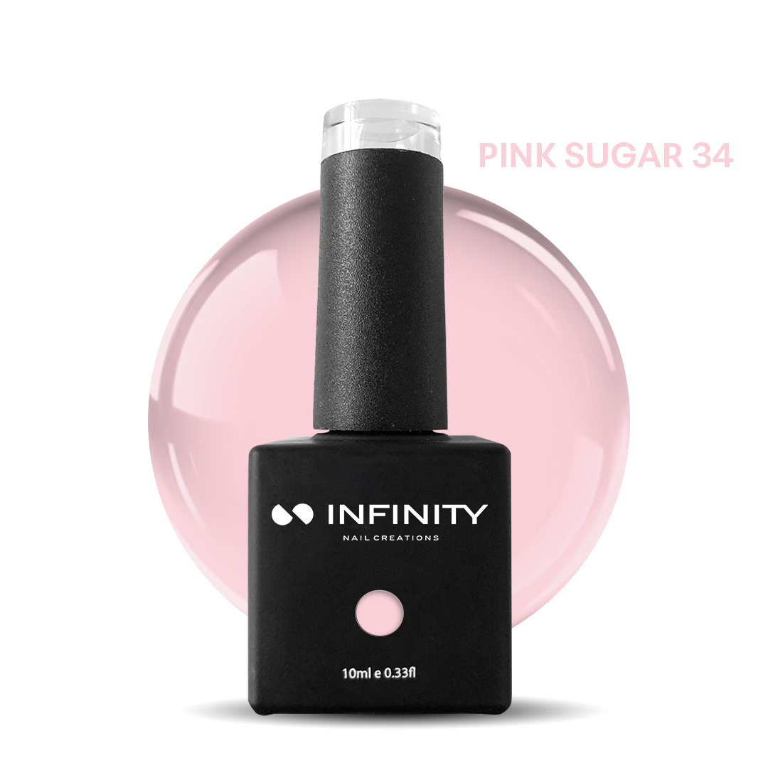 Infinity Ημιμόνιμο Pink Sugar 34 Βερνίκι 10ml