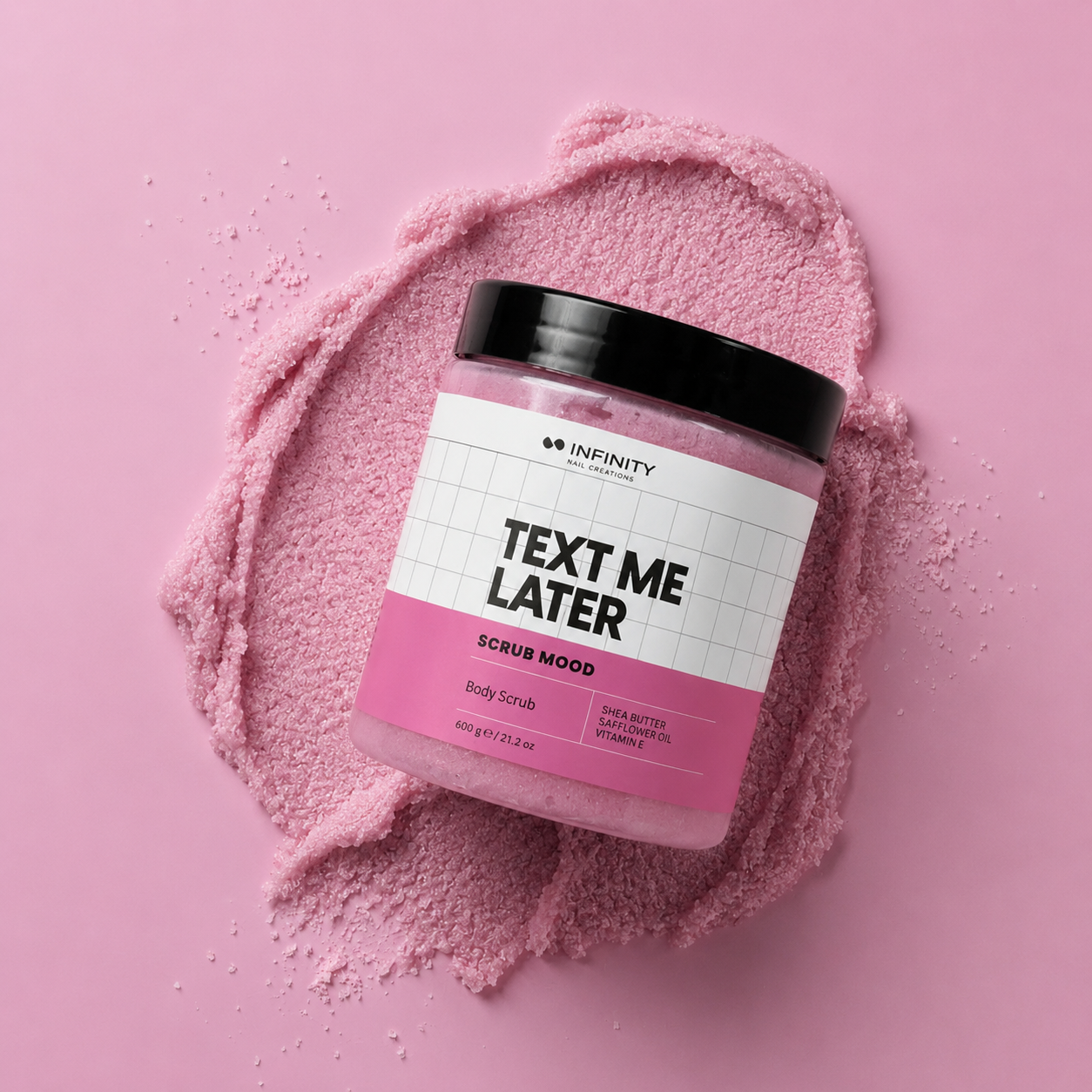Infinity Scrub Mood Text Me Later 600 ml