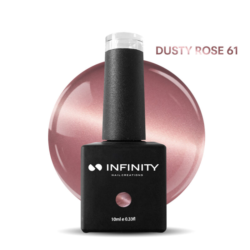 Infinity Ημιμόνιμο Mag Dusty Rose 61 Βερνίκι 10ml