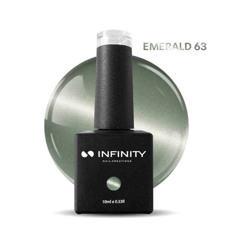 Infinity Ημιμόνιμο Mag  Emerald 63 Βερνίκι 10ml