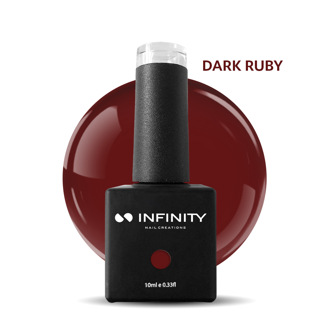 Infinity Ημιμόνιμο Βερνίκι Dark Ruby 10ml