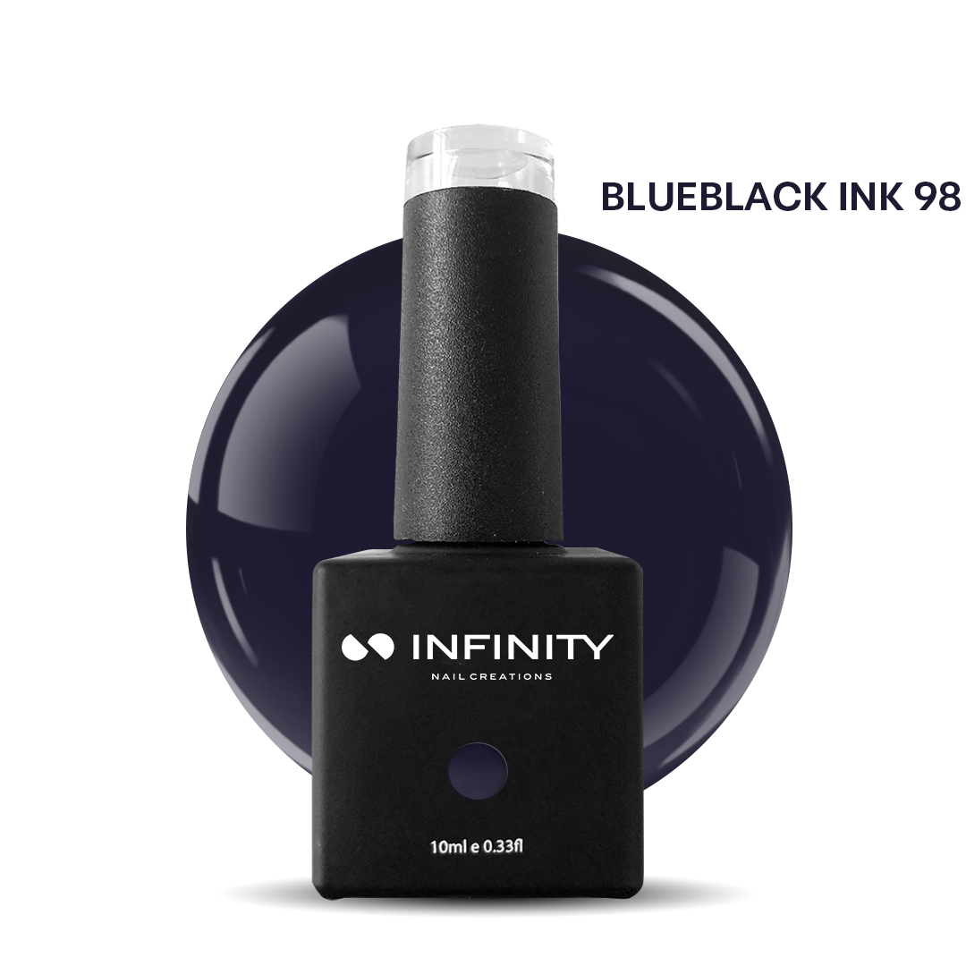 Infinity Ημιμόνιμο Βερνίκι Blueblack Ink 98 10ml