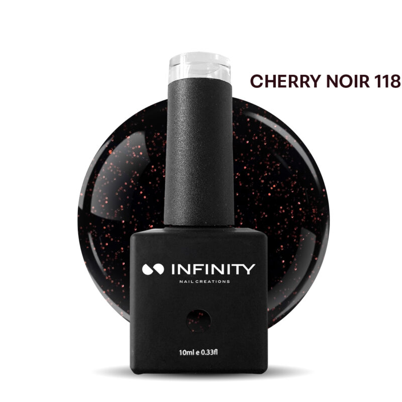 Infinity Ημιμόνιμο Βερνίκι Cherry Noir 118 10ml