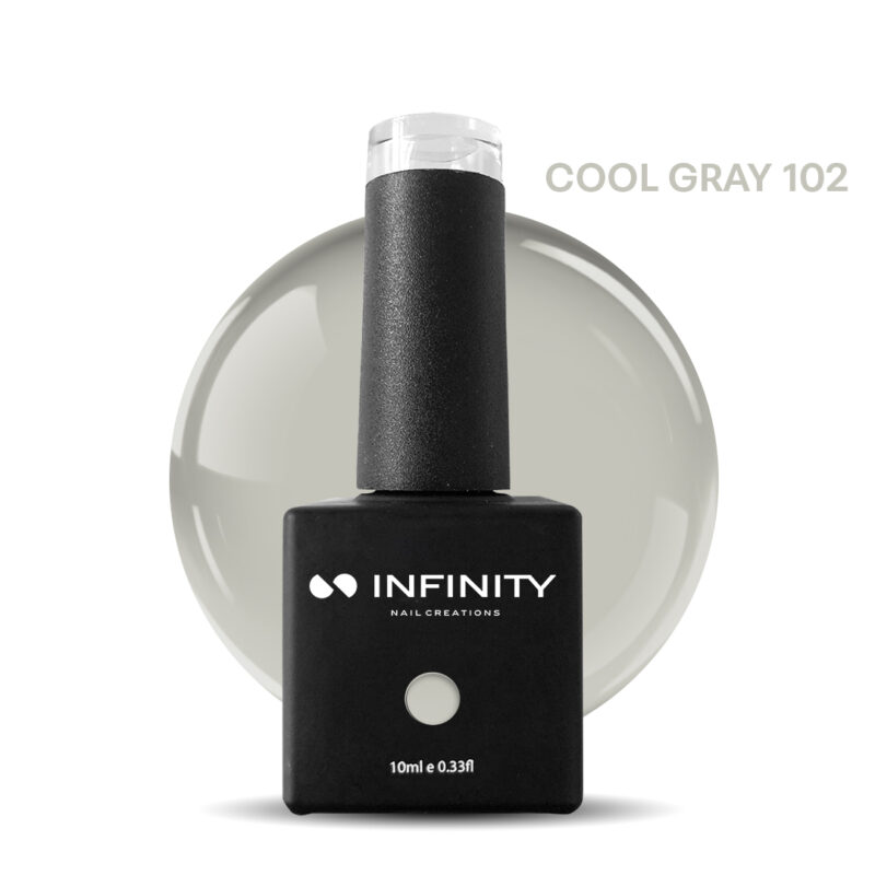 Infinity Ημιμόνιμο Βερνίκι Cool Grey 102 10ml