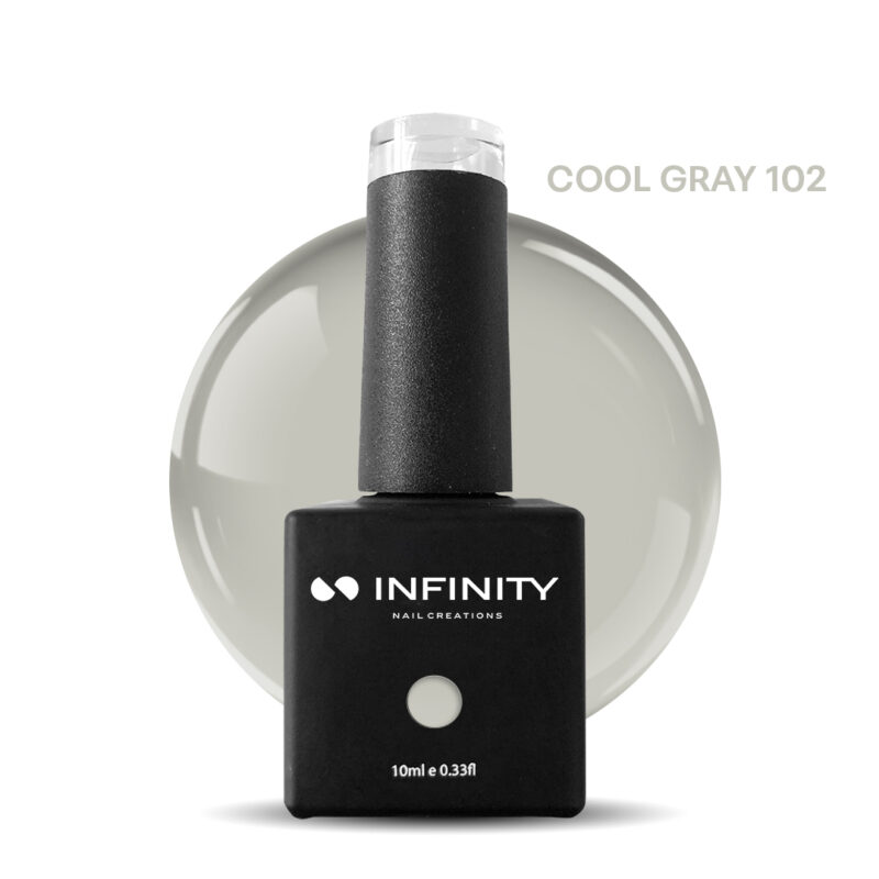 Infinity Ημιμόνιμο Βερνίκι Cool Grey 102 10ml