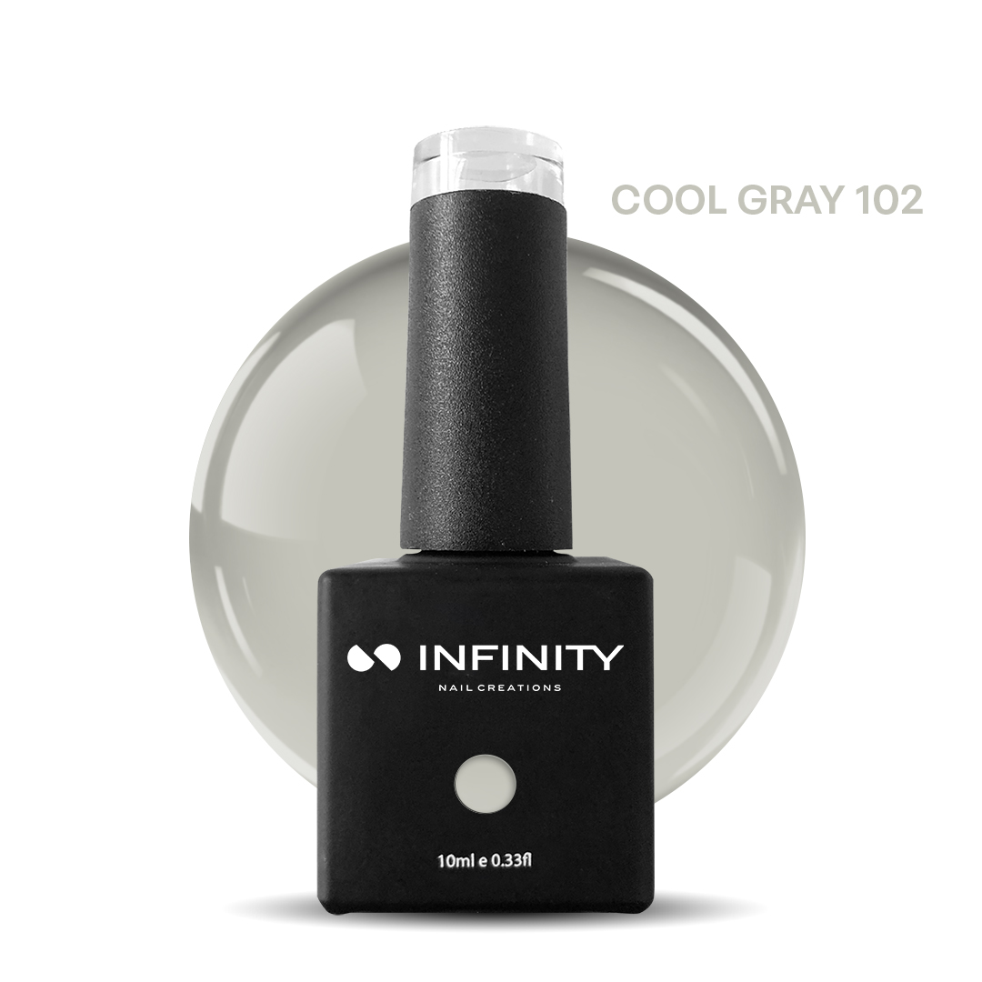 Infinity Ημιμόνιμο Βερνίκι Cool Grey 102 10ml