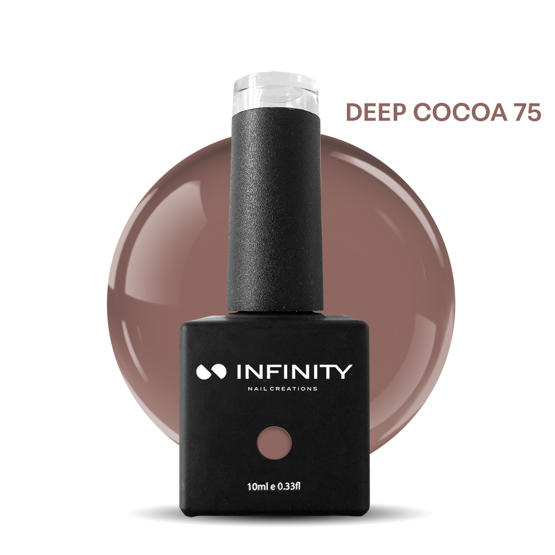 Infinity Ημιμόνιμο Βερνίκι Deep Cocoa 75 10ml