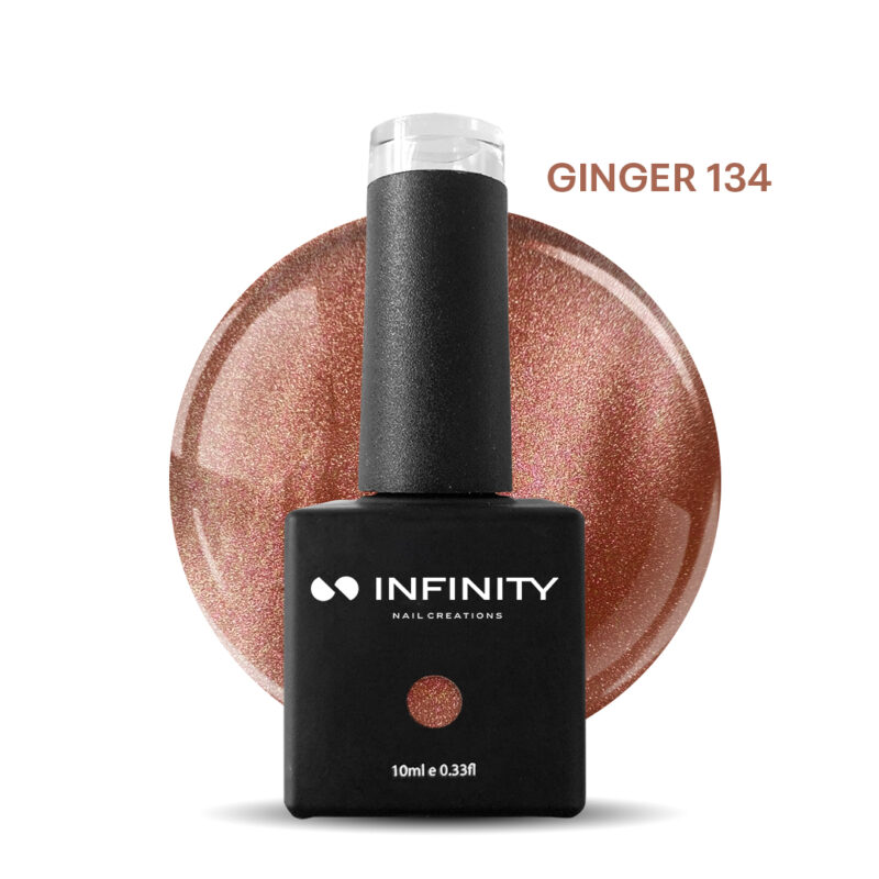 Infinity Ημιμόνιμο Βερνίκι Mag Ginger 134 10ml