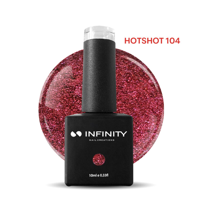 Infinity Ημιμόνιμο Βερνίκι Hotshot 104 10ml