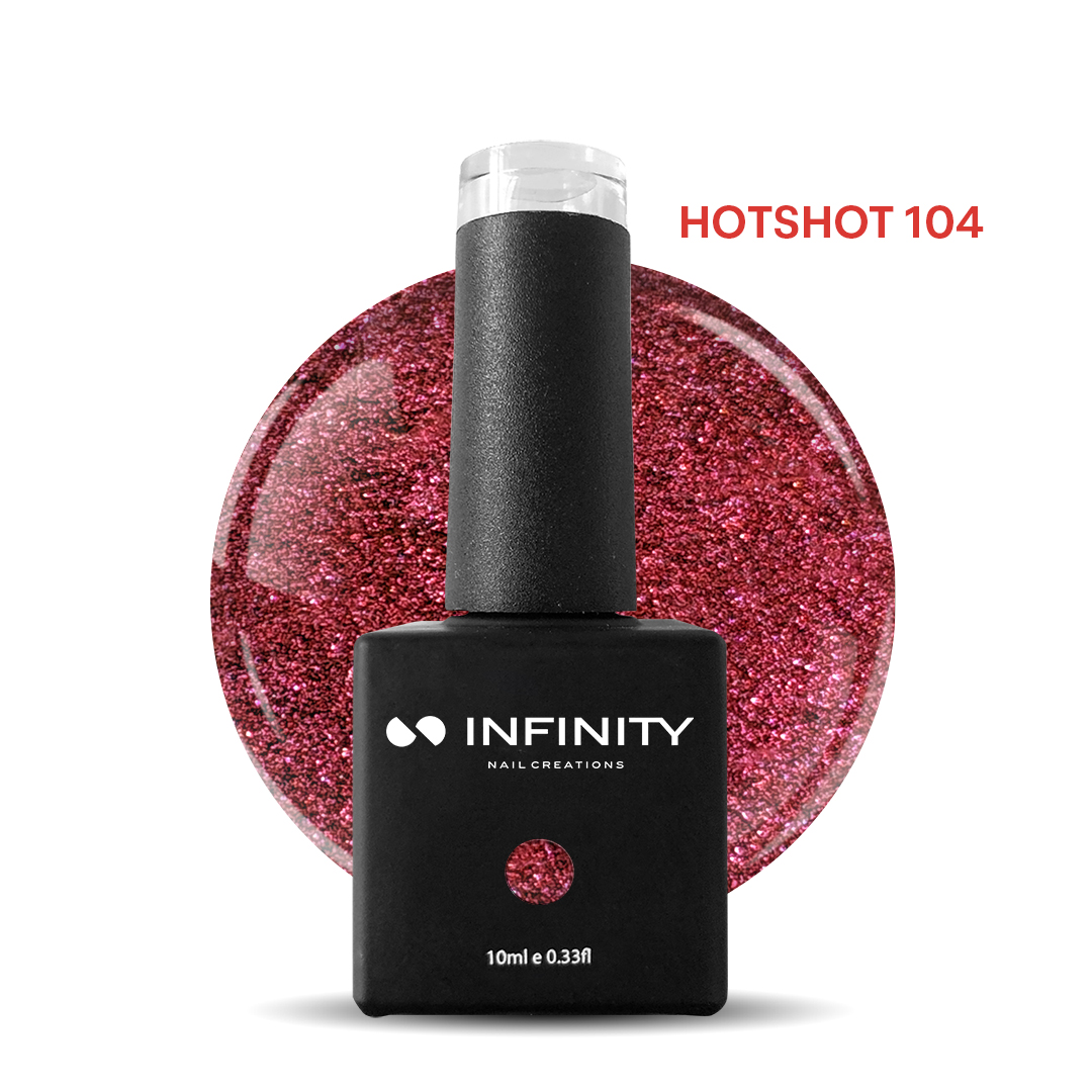 Infinity Ημιμόνιμο Βερνίκι Hotshot 104 10ml