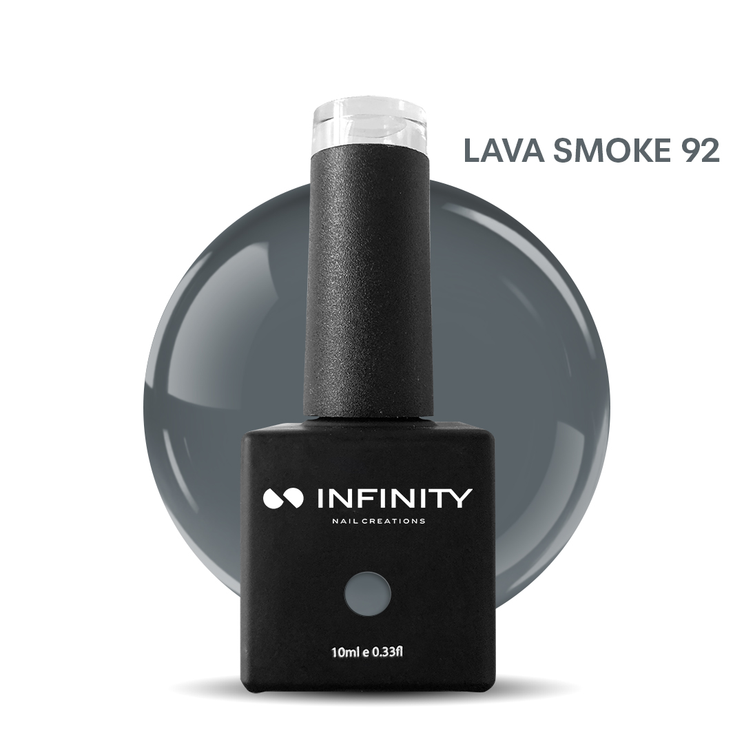 Infinity Ημιμόνιμο Βερνίκι Lava Smoke 92 10ml