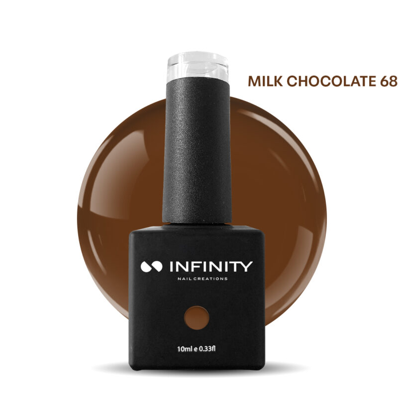 Infinity Ημιμόνιμο Βερνίκι Milk Chocolate 68 10ml