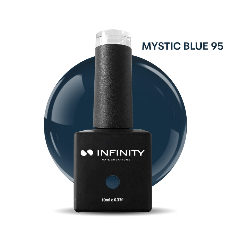 Infinity Ημιμόνιμο Βερνίκι Mystic Blue 95 10ml