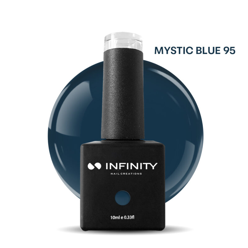 Infinity Ημιμόνιμο Βερνίκι Mystic Blue 95 10ml