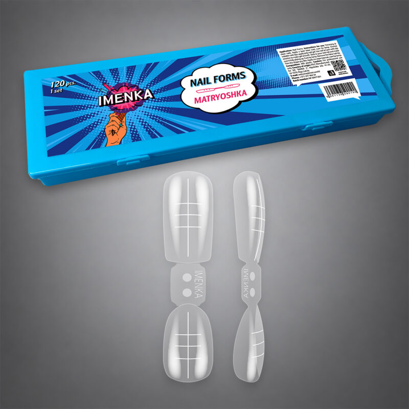 IMENKA Nail Forms Matryoshka 120τμχ