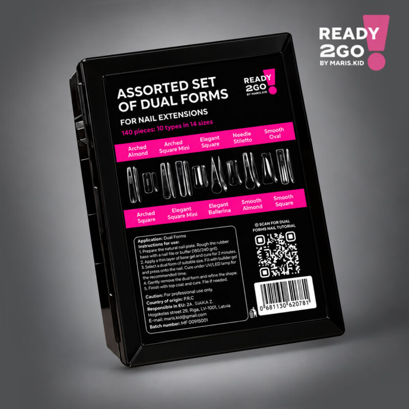Ready 2GO Assorted Set Of Dual Forms 140τμχ
