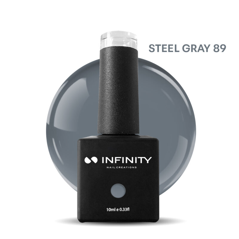 Infinity Ημιμόνιμο Βερνίκι Steel Grey 89 10ml